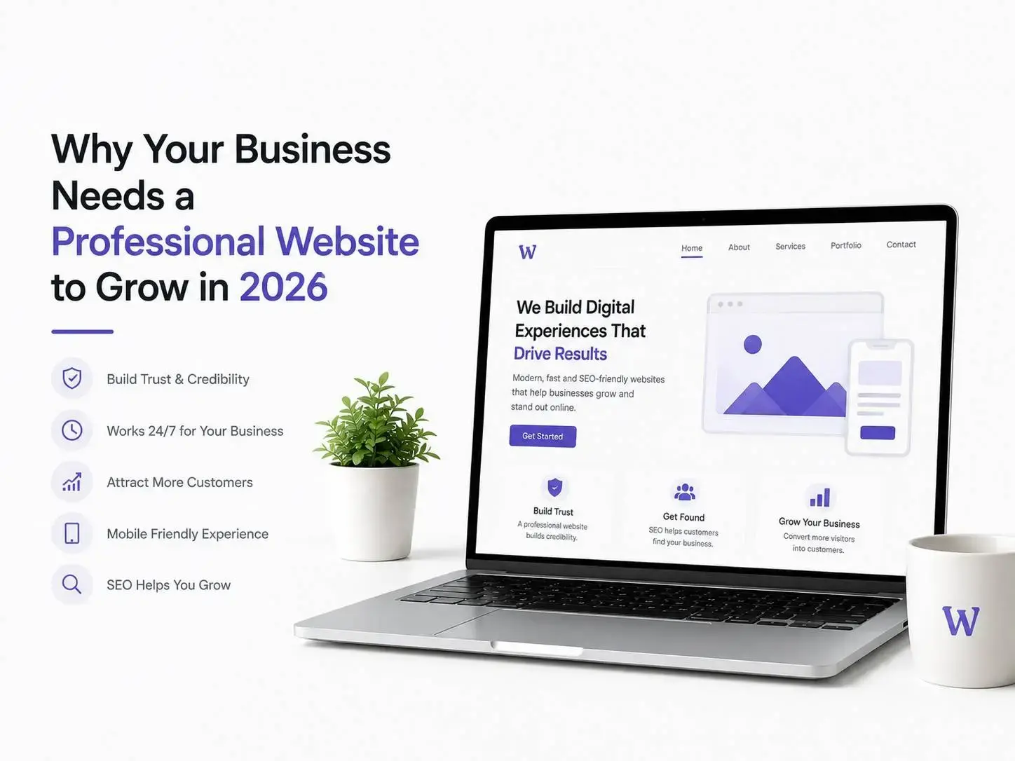 Why Your Business Needs a Professional Website to Grow in 2026