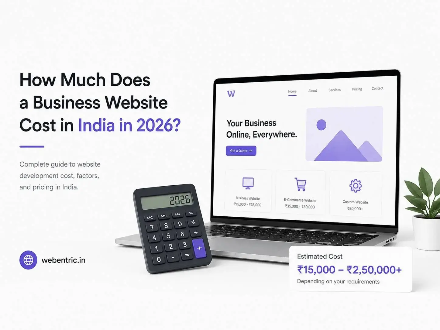 How Much Does a Business Website Cost in India in 2026?